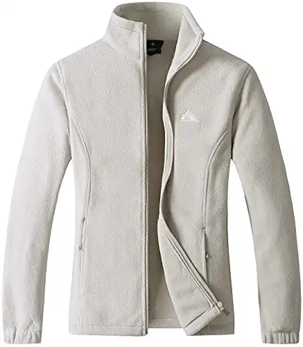 GIMECEN Women's Lightweight Polar Fleece Jacket